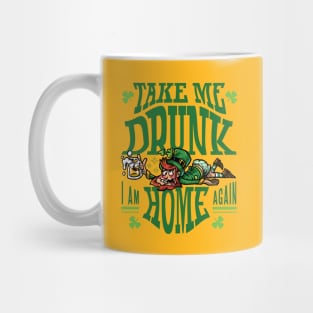 St Patrick's Day - Drunk Leprechaun Mug